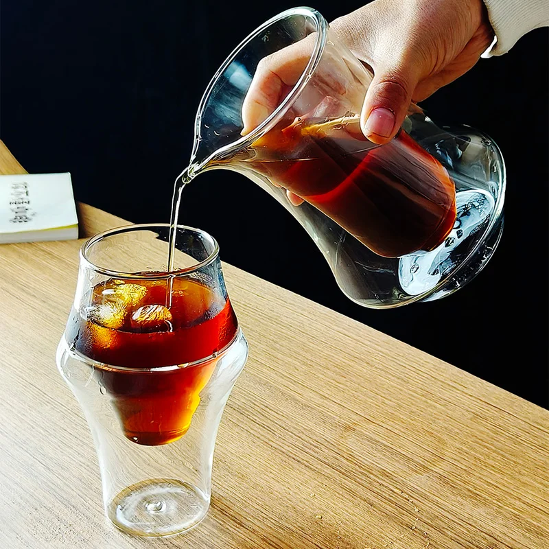 Coffee Tea Latte - Double Wall Glass Espresso Coffee Mug