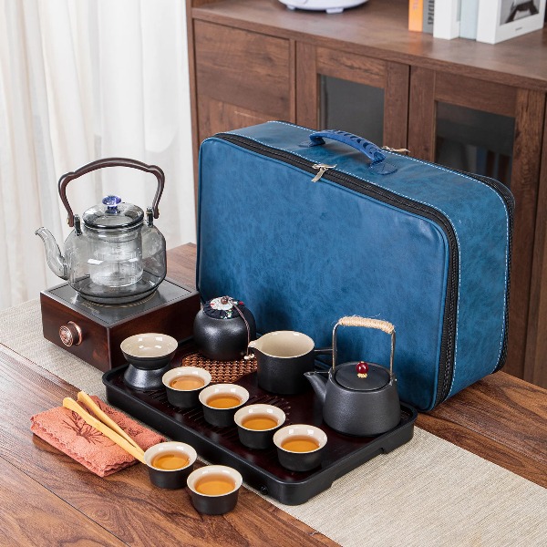 Gongfu Tea Set - New Portable Travel Tea Set, Outdoor