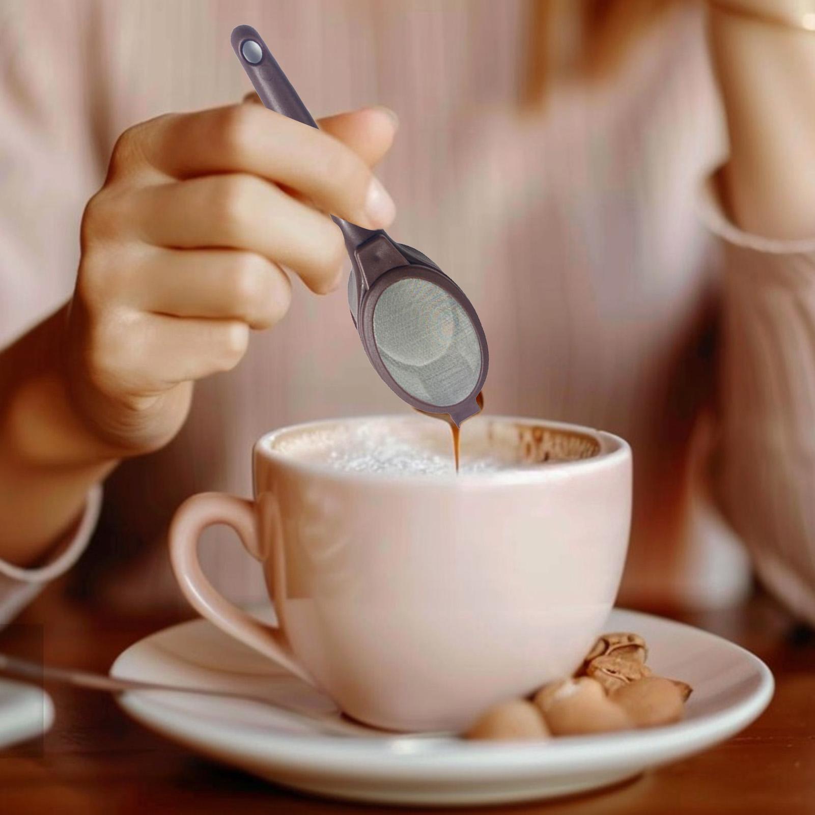 Coffee Tea And Leaf - Strainer Spoon Tea Infuser Portable Mesh