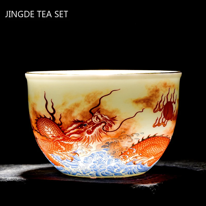 Coffee Tea Set Up - Trung Quốc Gốm Sứ Hoa Văn