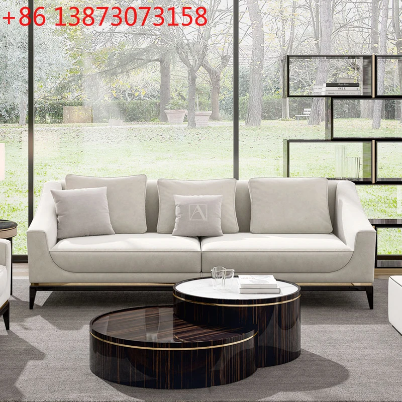 Coffee Tea Hong Kong - Post-modern light luxury creative round ebony
