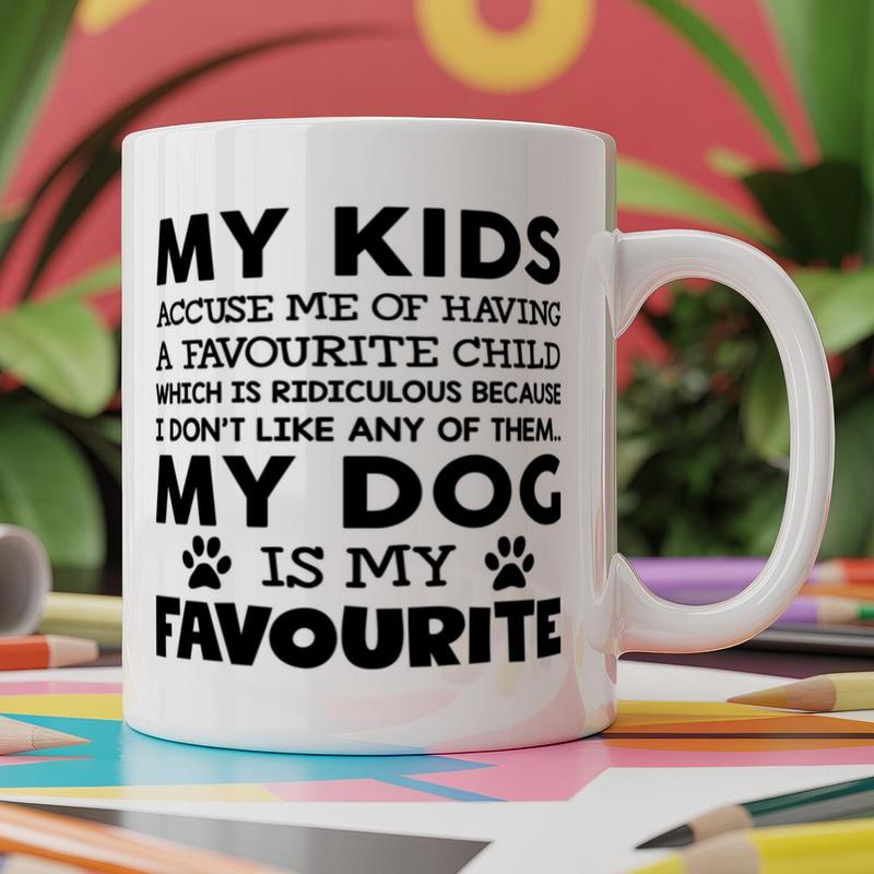 Coffee And Tea Quotes Funny - Hippowarehouse Mug My kids accuse me