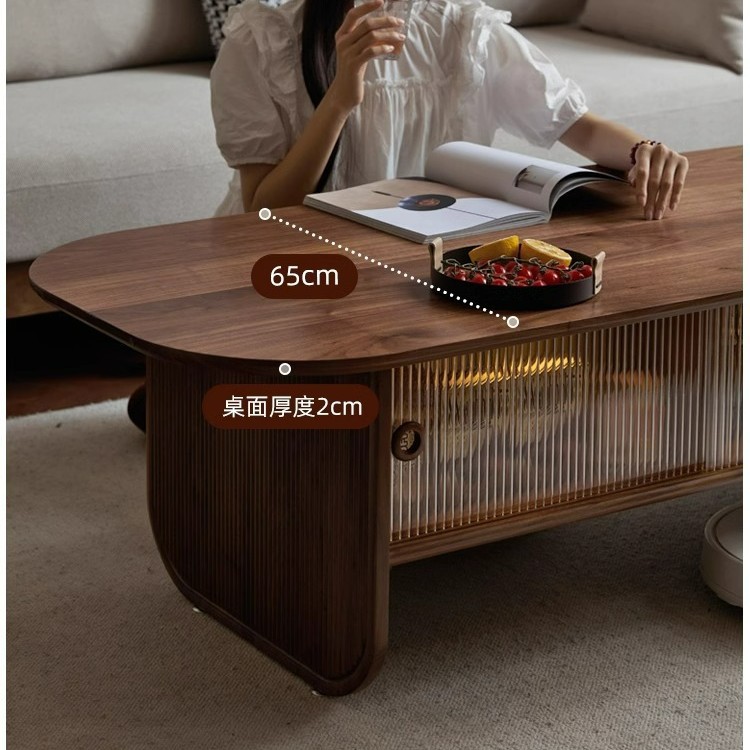 Solid wood coffee table black  - đánh giá và giá Coffee And Tea-Za