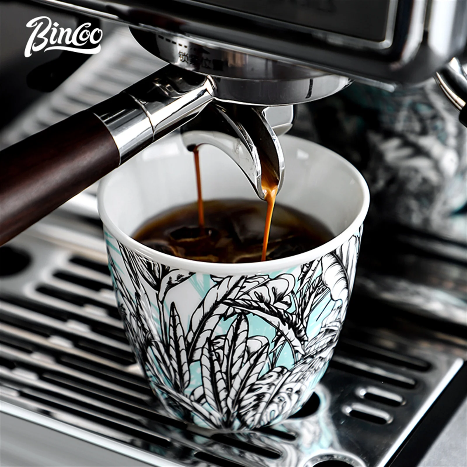 BINCOO Ceramic Coffee Cup Crea - đánh giá và giá Coffee Tea Latte