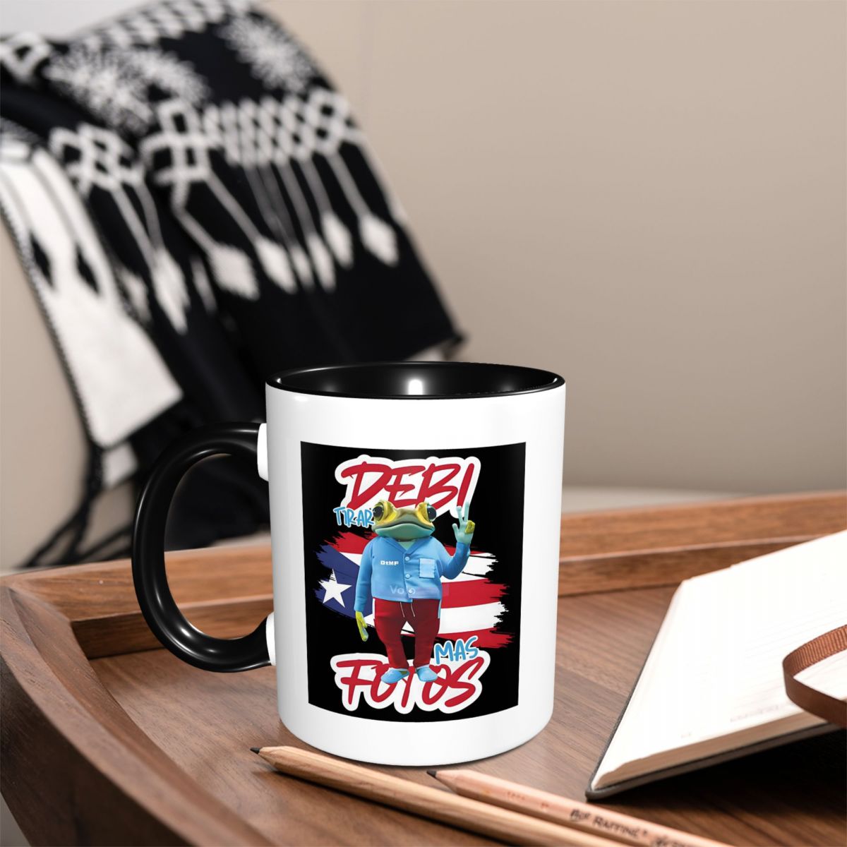Bad Bunny DTMF Debi Tirar Mas  - đánh giá và giá Coffee Tea Cup Foto