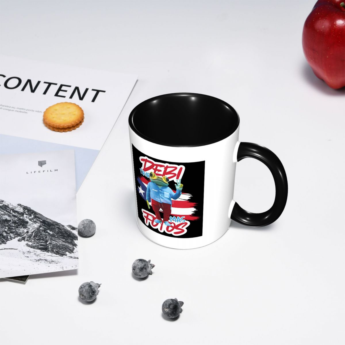 Bad Bunny DTMF Debi Tirar Mas  - đánh giá và giá Coffee Tea Cup Foto