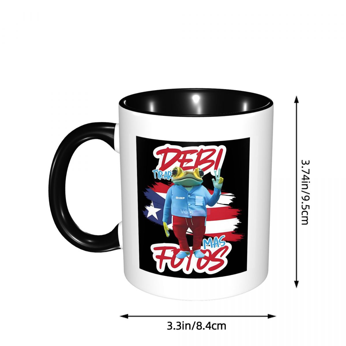 Bad Bunny DTMF Debi Tirar Mas  - đánh giá và giá Coffee Tea Cup Foto