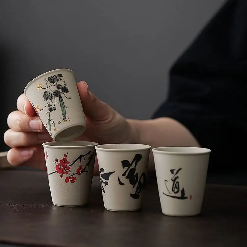 INS New Coarse Ceramic Teacup  - đánh giá và giá Coffee Tea Set Up