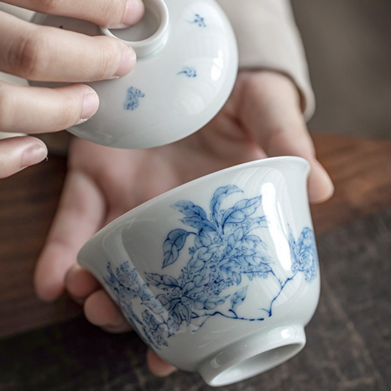 Antique Blue White Porcelain G - đánh giá và giá Gongfu Tea Set