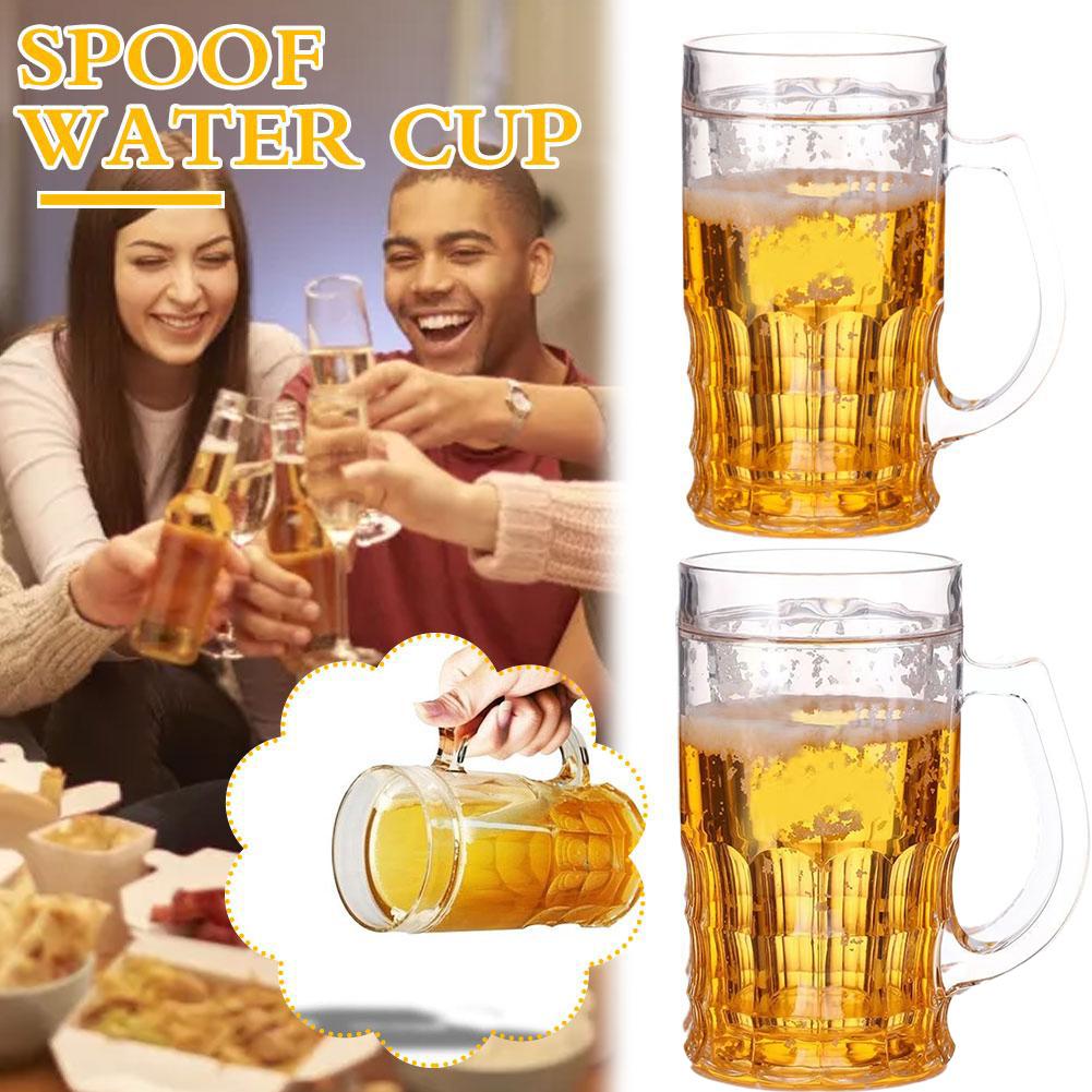 Fake Ice Beer Mug with Double  - đánh giá và giá Double Wall Mug