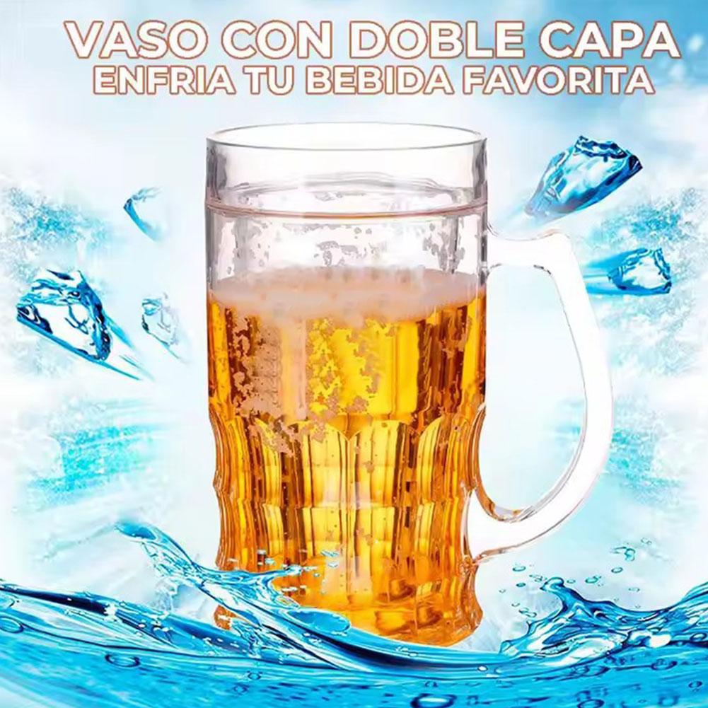Fake Ice Beer Mug with Double  - đánh giá và giá Double Wall Mug