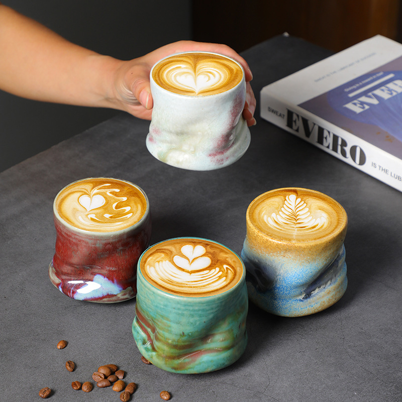 Stoneware Espresso Cups Vintag - đánh giá và giá Coffee Tea Latte
