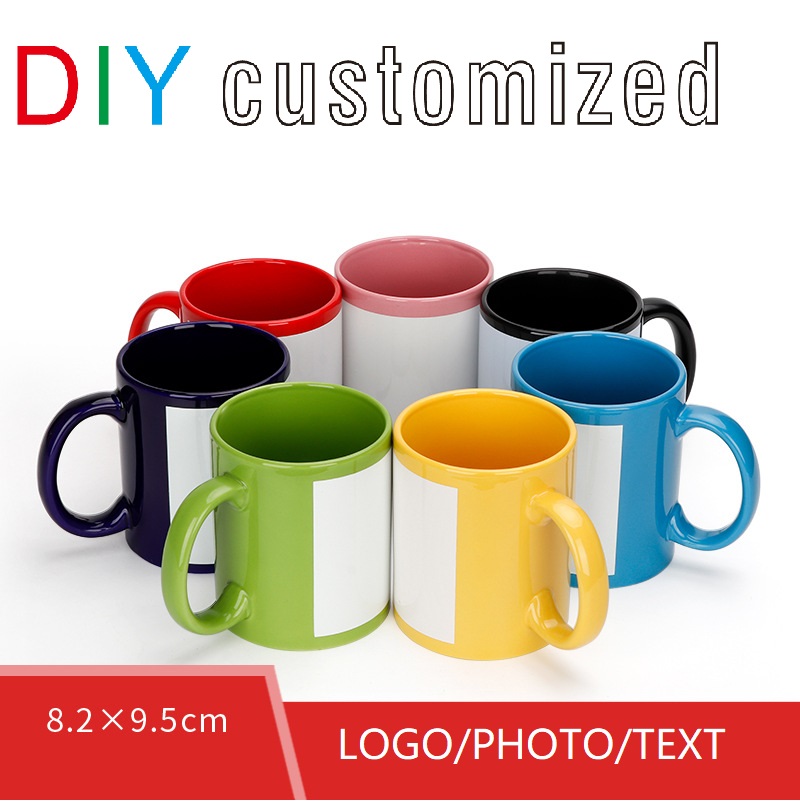 Black Cup DIY LOGO Ceramic 350 - đánh giá và giá Coffee Tea Photos