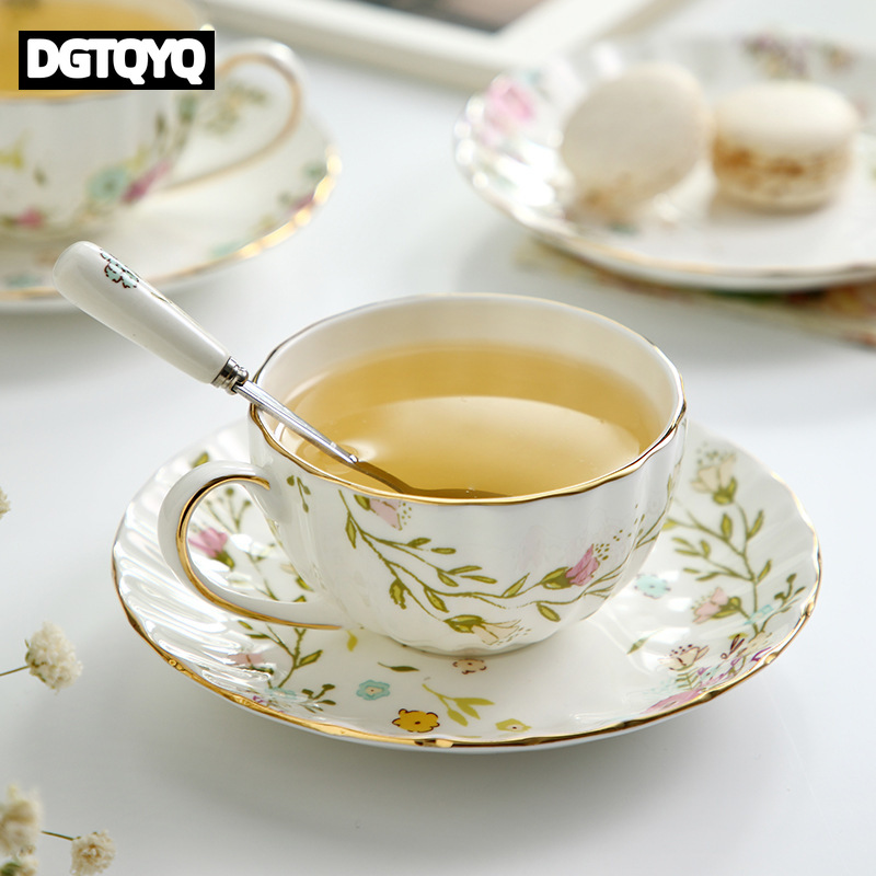 2Pcs Vintage Floral Ceramic Co - đánh giá và giá Coffee Tea Latte