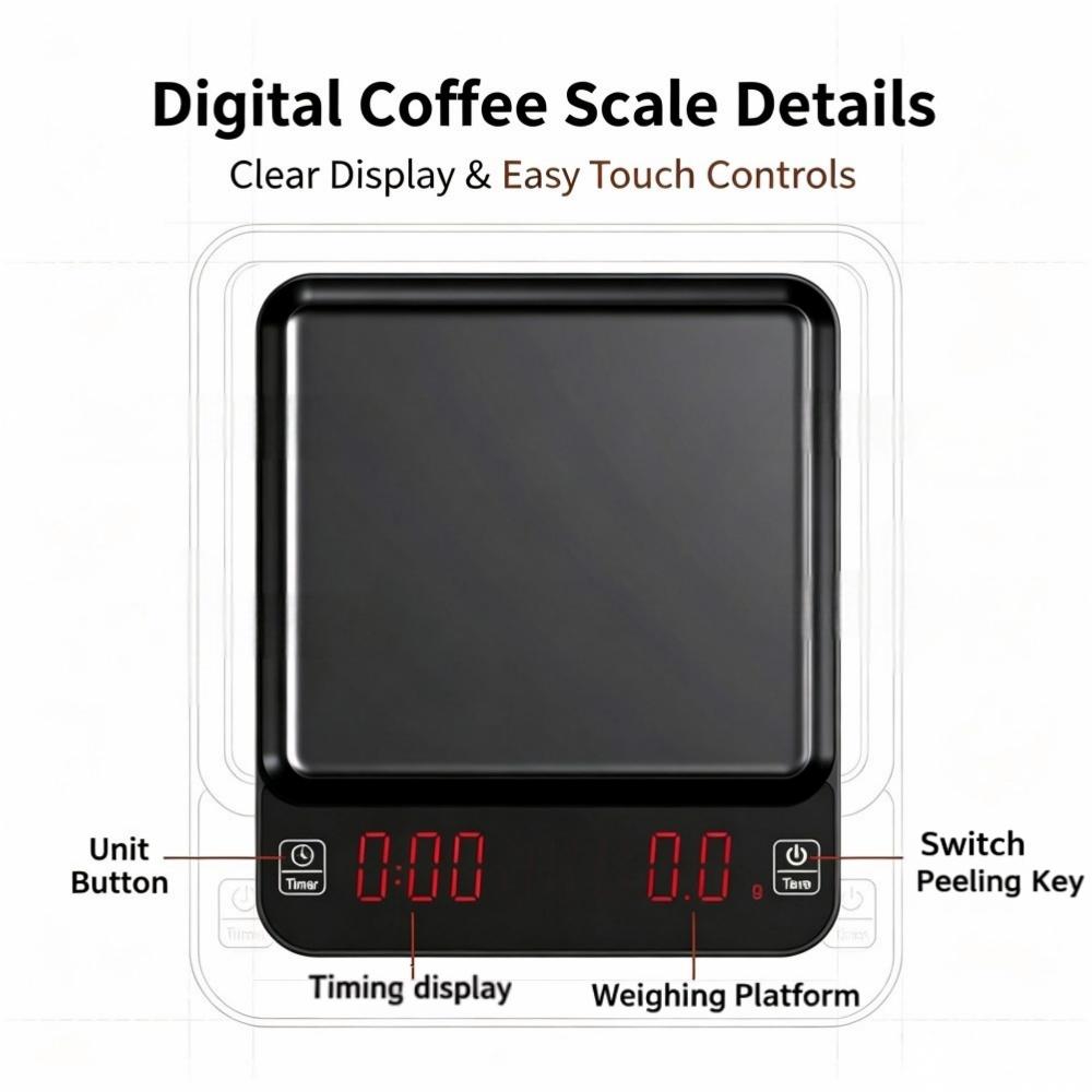 3kg/0.1g High Precision Digita - đánh giá và giá Coffee & Tea Maker Machine