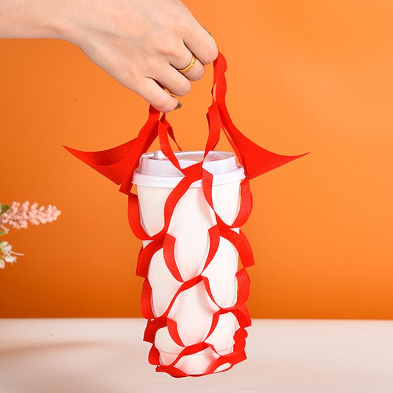 100pcs Hollow Out Non-woven To - đánh giá và giá Coffee Tea Green