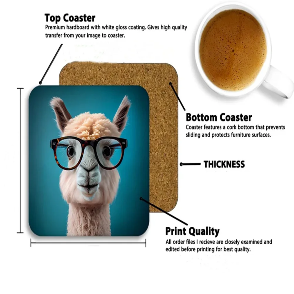 Customized Non-Slip Cork Coast - đánh giá và giá Coffee Tea Photos