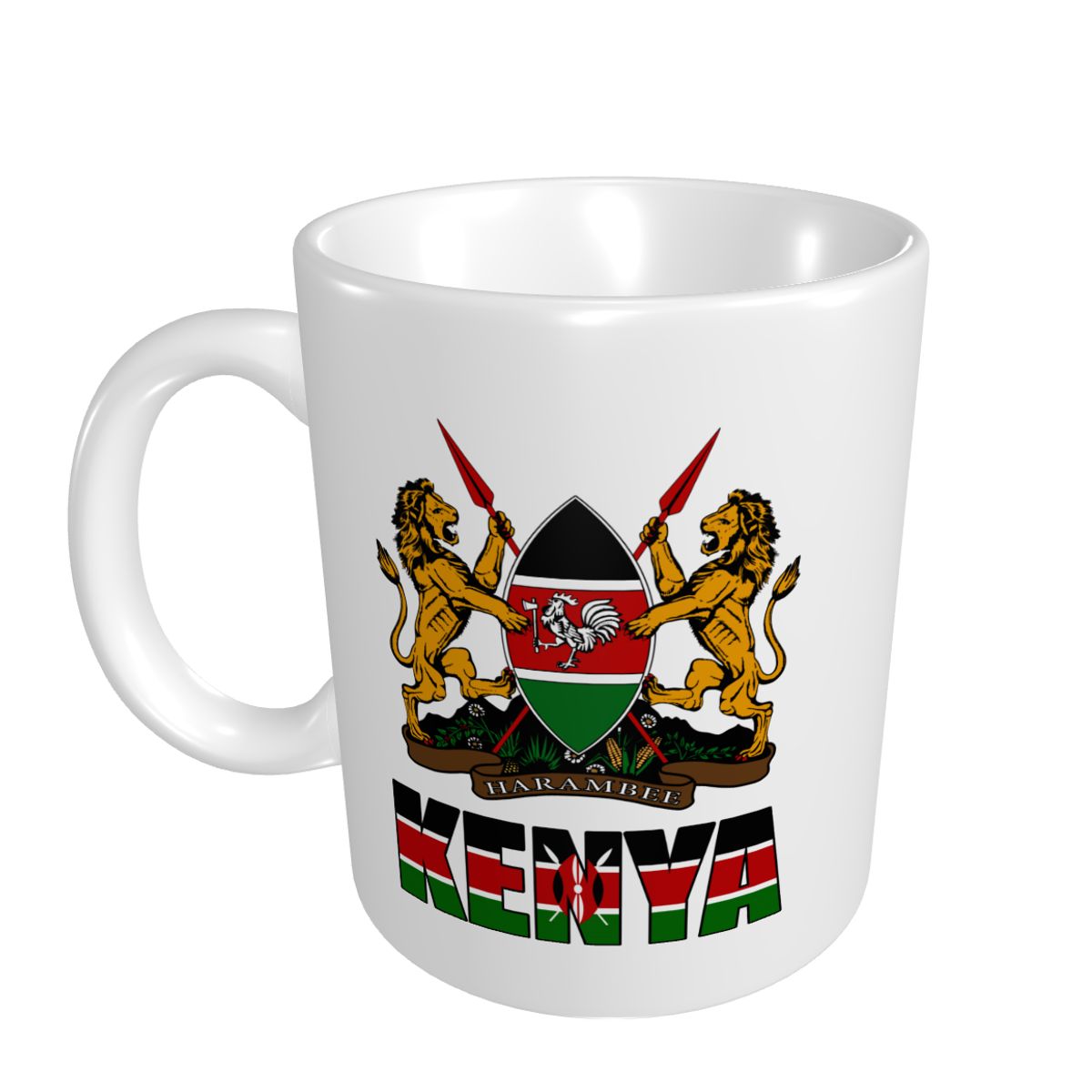 Mark Cup Mug Kenya Letter Flag - đánh giá và giá Coffee Tea Kenya
