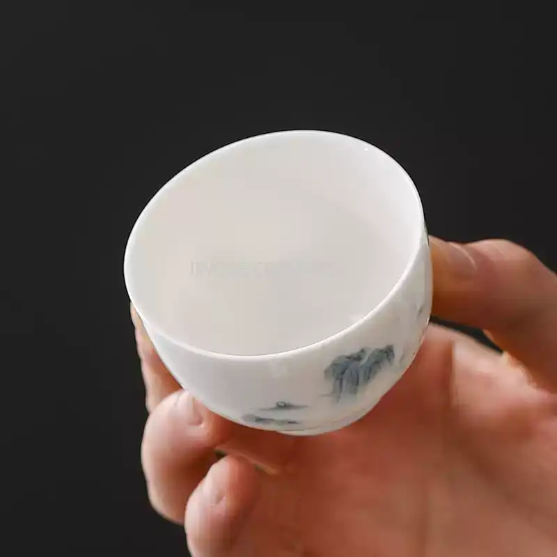 4PCS Ceramic Mini Tea Cup, Sma - đánh giá và giá Coffee Tea Set Up