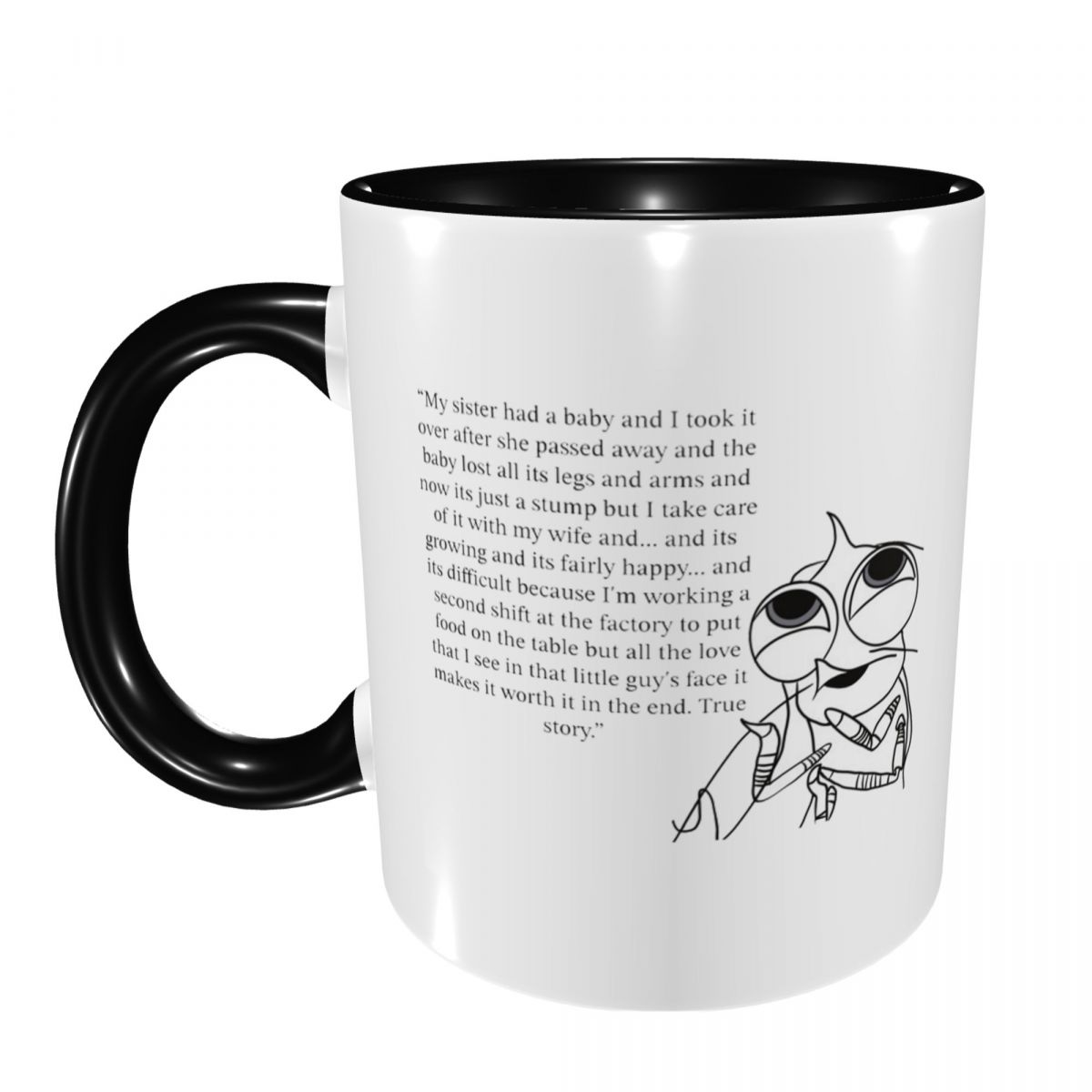 Shark Tales Shrimp Quote Mug F - đánh giá và giá Coffee And Tea Quotes Funny
