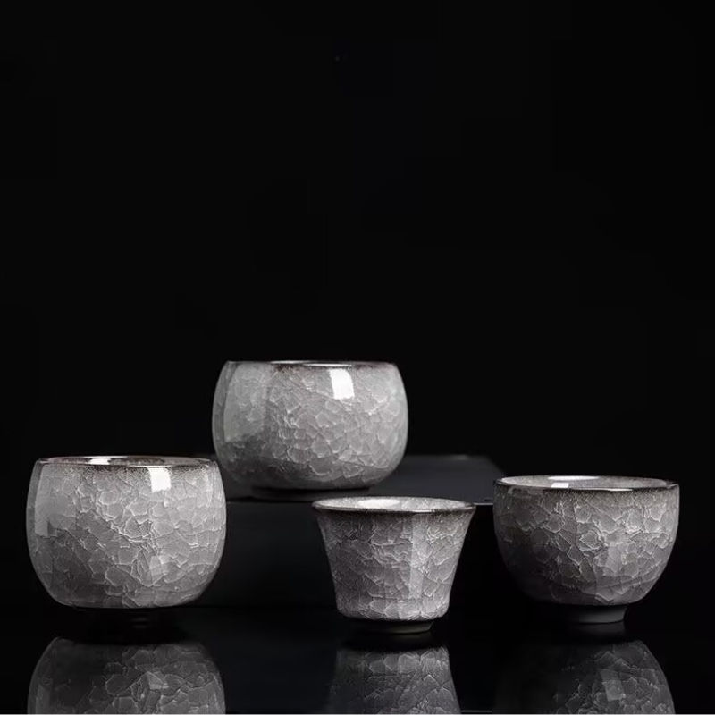 Cracked Ice Glaze Ceramic Tea  - đánh giá và giá Gongfu Tea Set