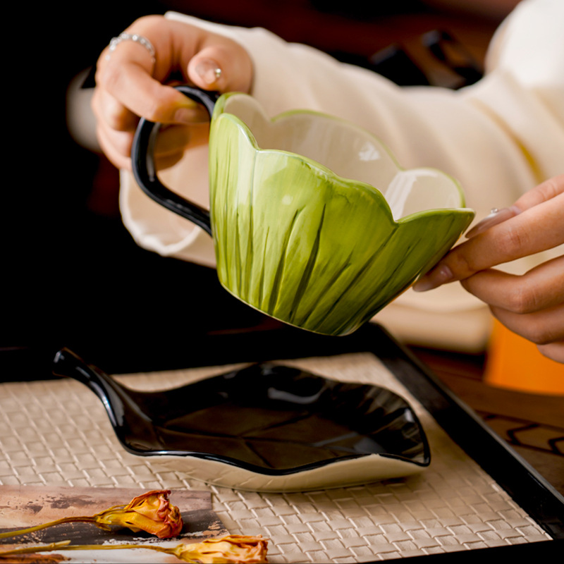 Irregular Hand-painted Coffee  - đánh giá và giá Coffee Tea And Leaf