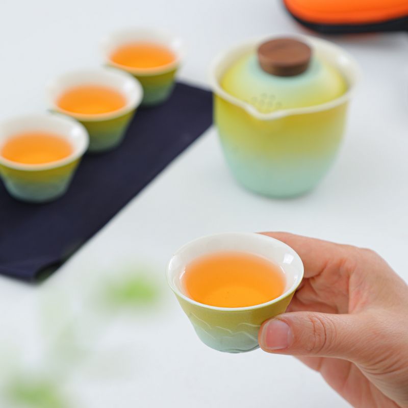 Gradient Travel Tea Set, Porta - đánh giá và giá Gongfu Tea Set