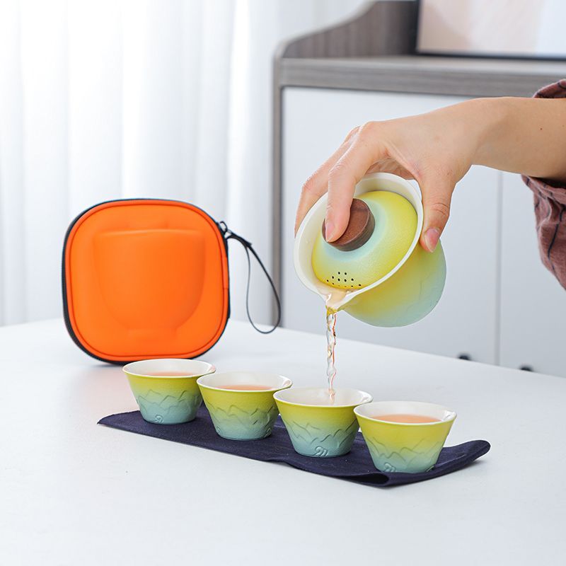 Gradient Travel Tea Set, Porta - đánh giá và giá Gongfu Tea Set