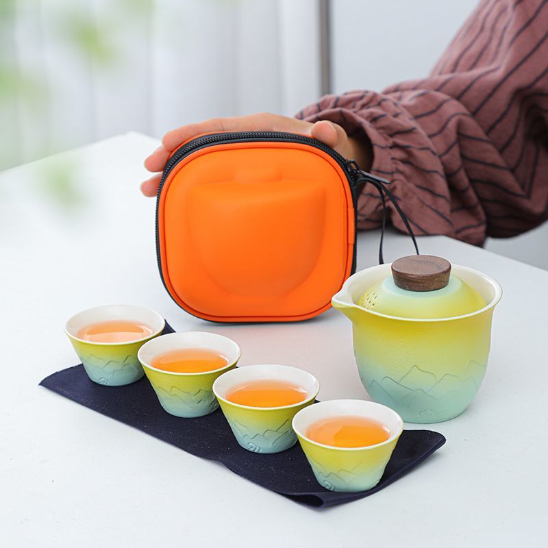 Gradient Travel Tea Set, Porta - đánh giá và giá Gongfu Tea Set