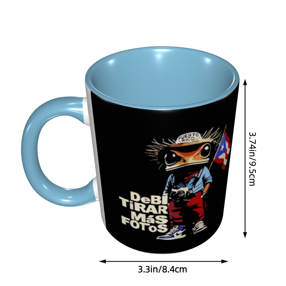 Bad Bunny DTMF Debi Tirar Mas  - đánh giá và giá Coffee Tea Cup Foto