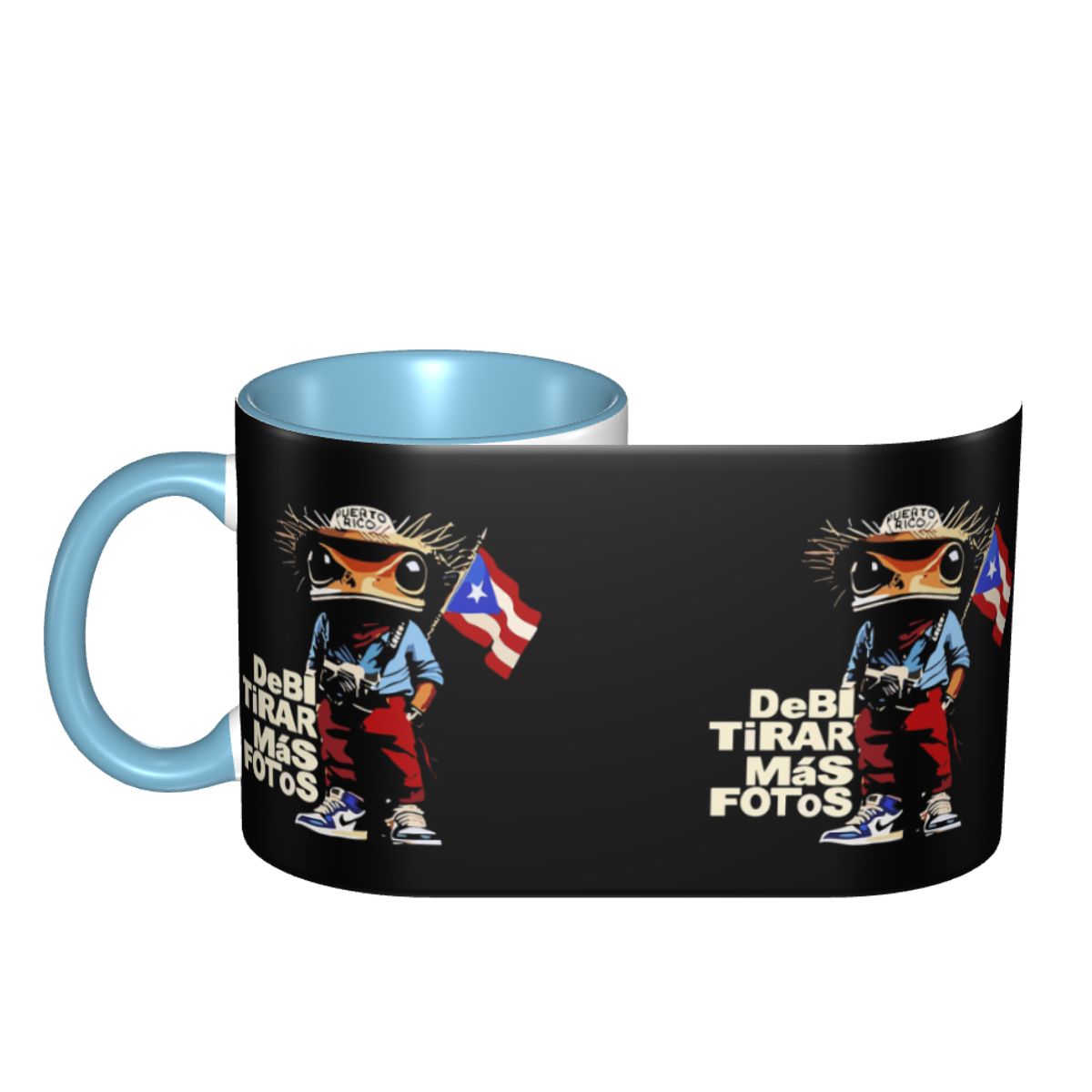 Bad Bunny DTMF Debi Tirar Mas  - đánh giá và giá Coffee Tea Cup Foto