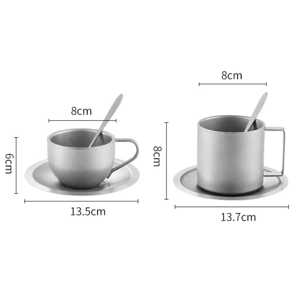 Double Wall Titanium Coffee Cu - đánh giá và giá Double Wall Mug