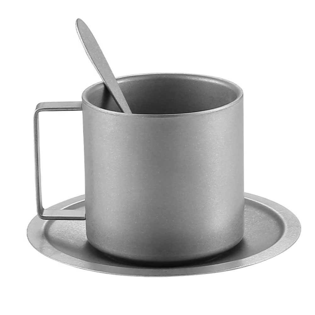 Double Wall Titanium Coffee Cu - đánh giá và giá Double Wall Mug