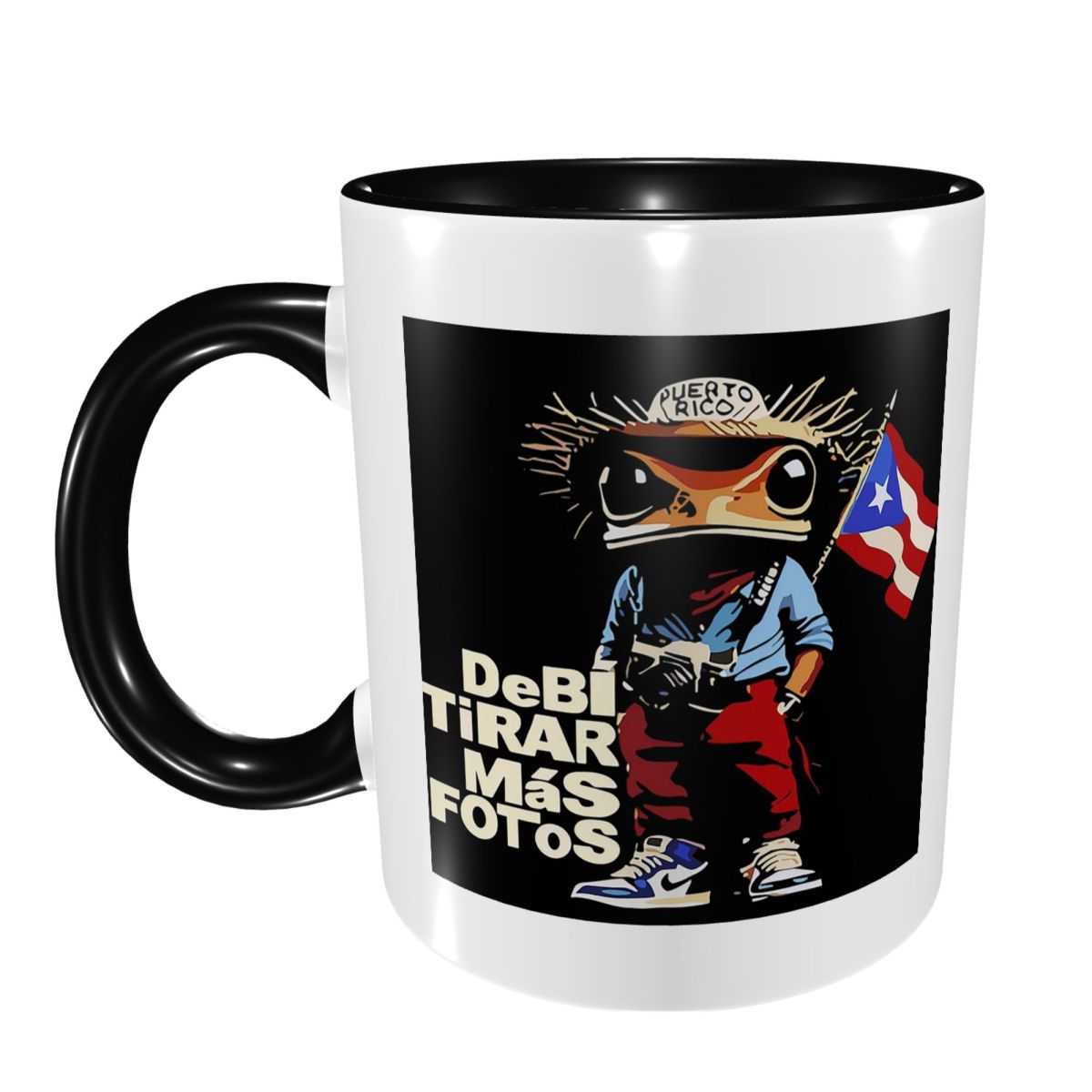 Bad Bunny DTMF Debi Tirar Mas  - đánh giá và giá Coffee Tea Cup Foto