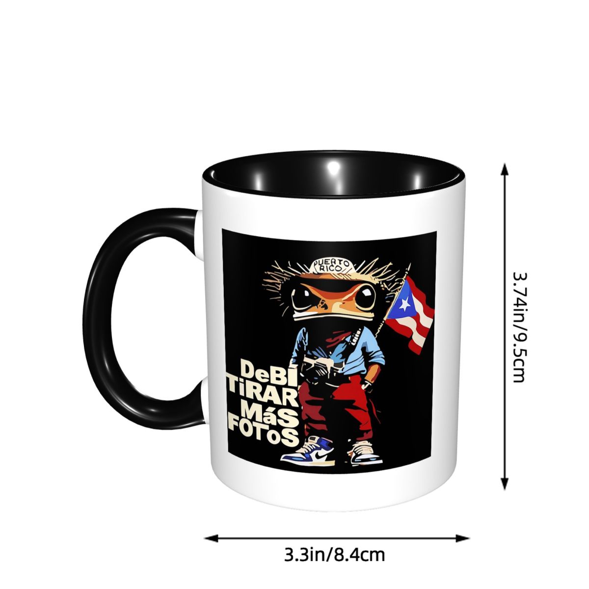 Bad Bunny DTMF Debi Tirar Mas  - đánh giá và giá Coffee Tea Cup Foto