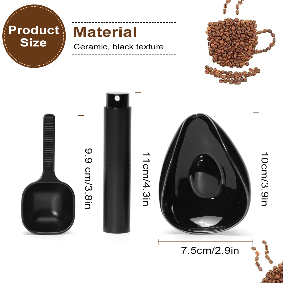 Leeseph Coffee Bean Dosing Cup - đánh giá và giá Coffee Tea Set Up