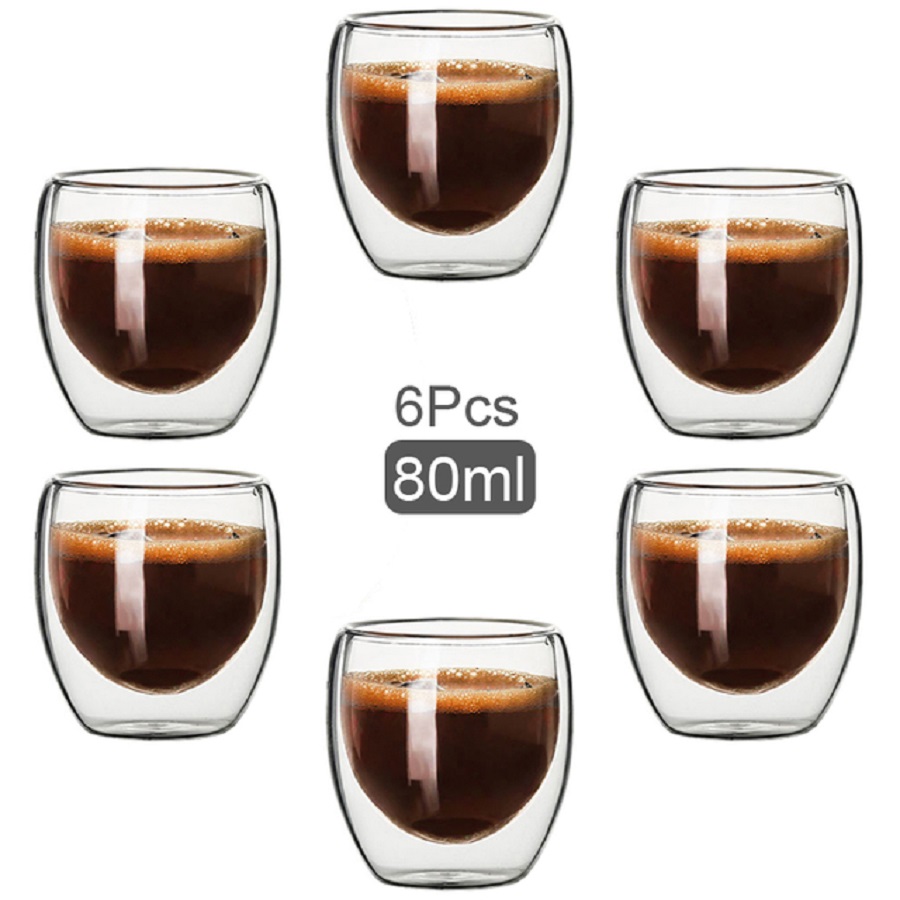 Double Walled Glass Coffee Mug - đánh giá và giá Double Wall Mug