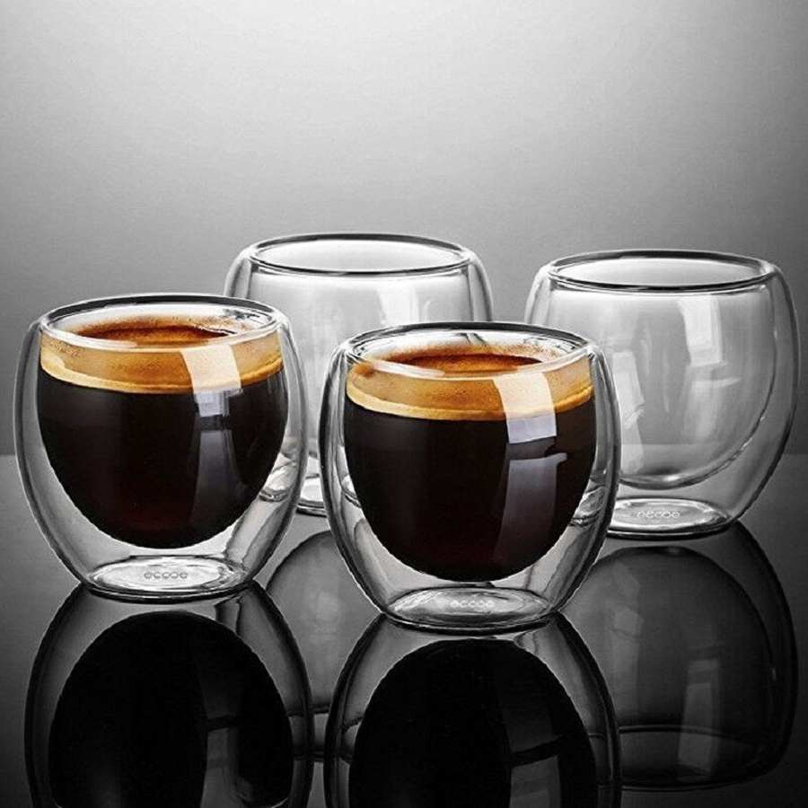 Double Walled Glass Coffee Mug - đánh giá và giá Double Wall Mug