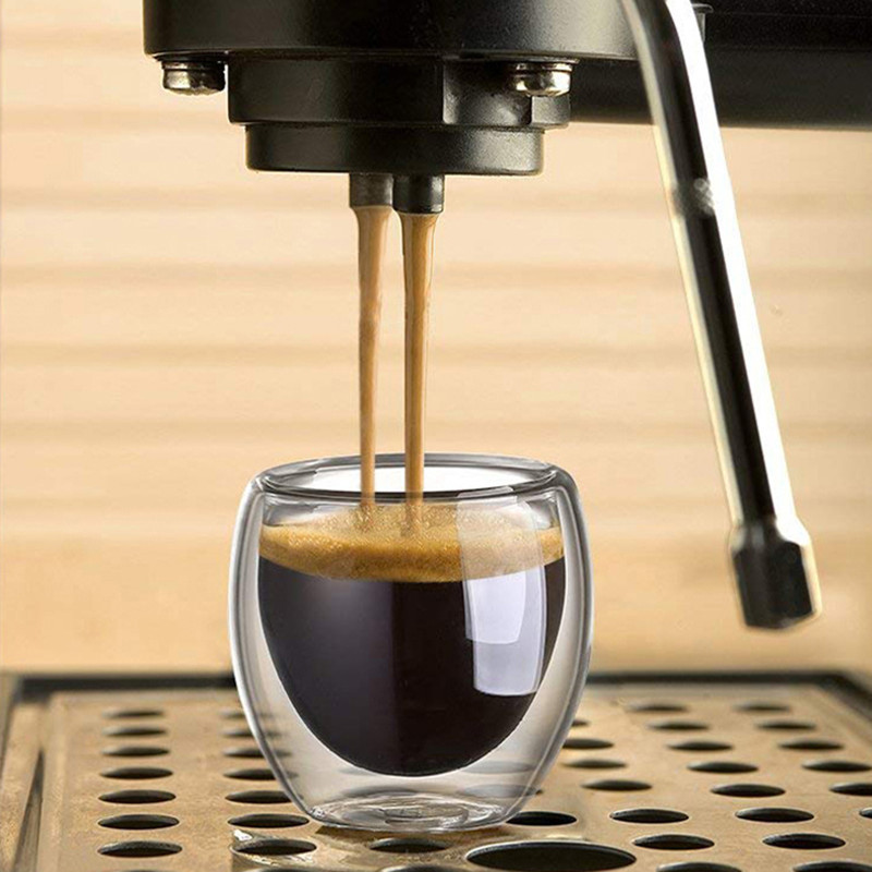 Double Walled Glass Coffee Mug - đánh giá và giá Double Wall Mug
