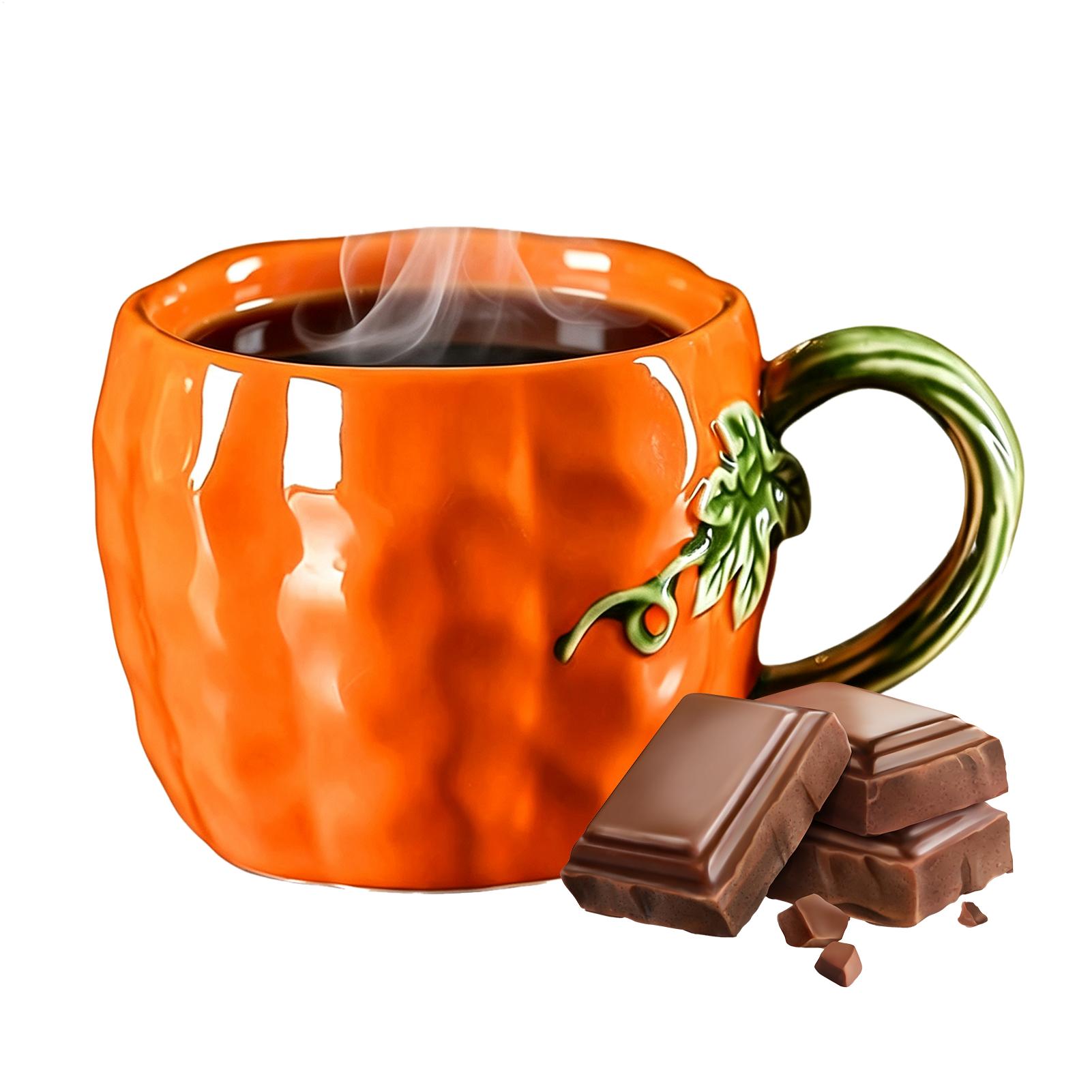 380ml Pumpkin Ceramic Mug Hall - đánh giá và giá Coffee Tea Latte