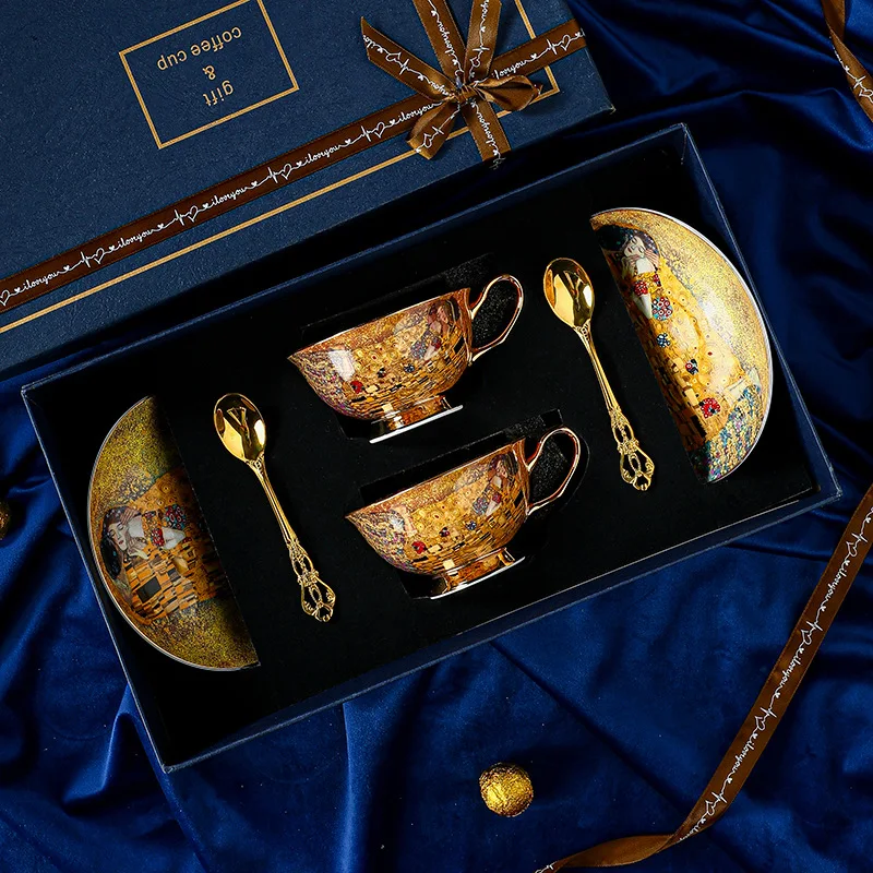 Royal Baroque Style Bone China - đánh giá và giá Coffee Tea Set Up