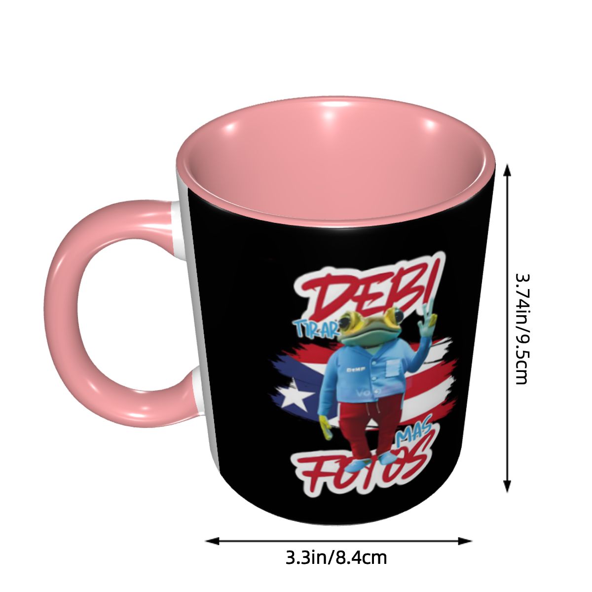 Bad Bunny DTMF Debi Tirar Mas  - đánh giá và giá Coffee Tea Cup Foto