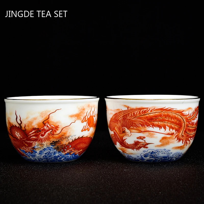 Trung Quốc Gốm Sứ Hoa Văn Họa  - đánh giá và giá Coffee Tea Set Up