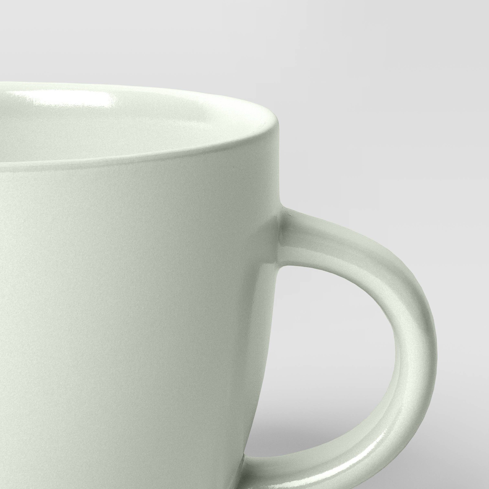 16oz Light Green Stoneware Ave - đánh giá và giá Coffee Tea Green