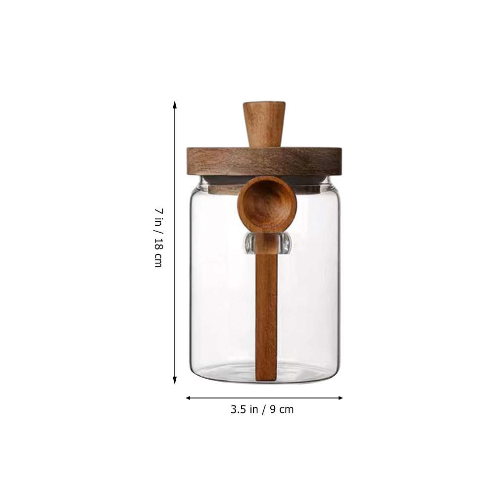 Glass Coffee Bean Storage Jar  - đánh giá và giá Coffee Tea Holder