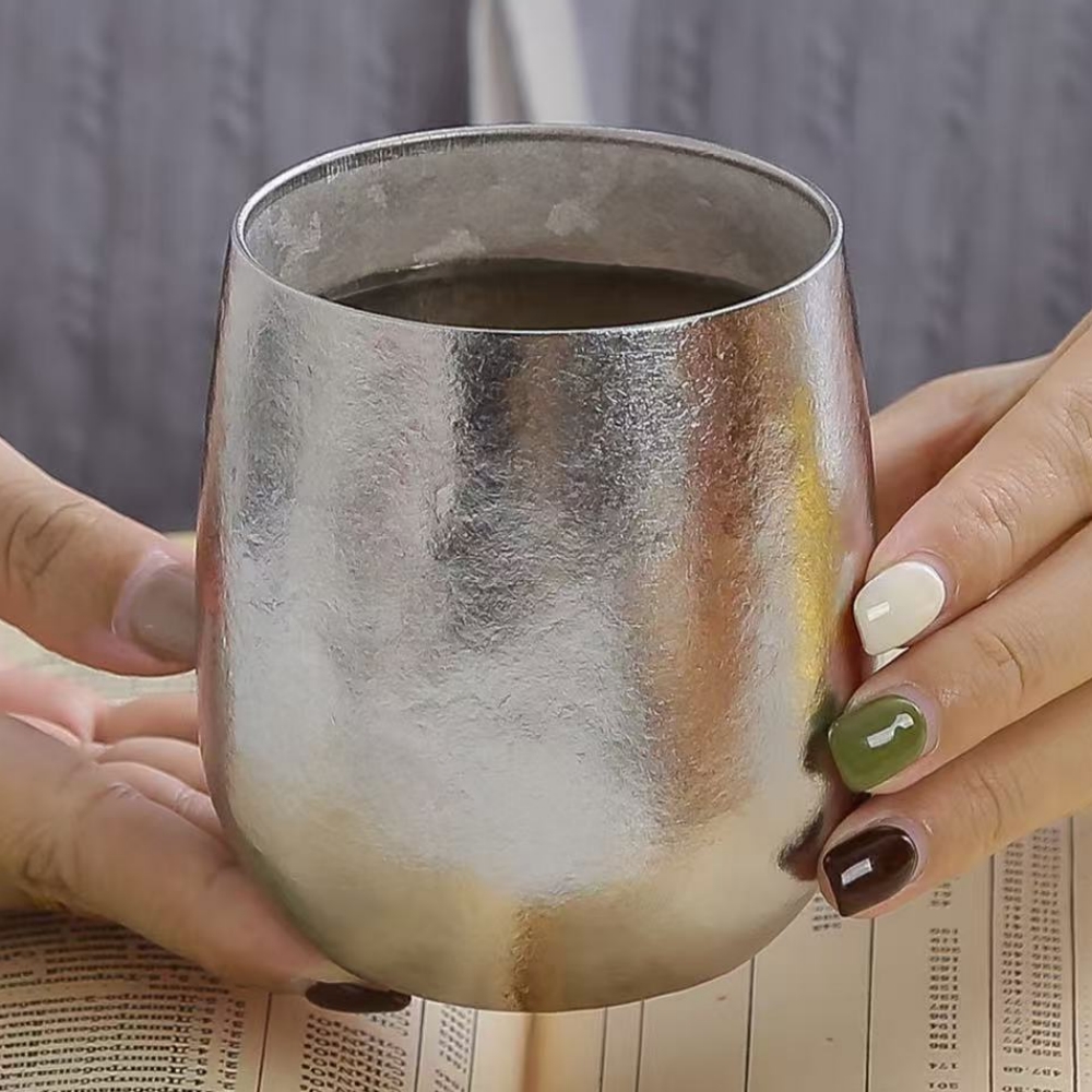 Outdoor Egg Mug Pure Titanium  - đánh giá và giá Double Wall Mug
