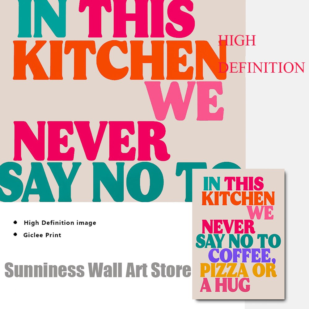 Colourful In This Kitchen Quot - đánh giá và giá Coffee And Tea Quotes Funny