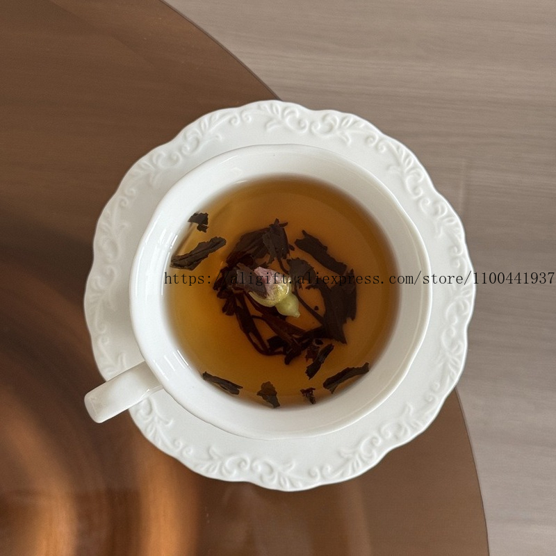 French Light Luxury Embossed F - đánh giá và giá Coffee Tea Set Up