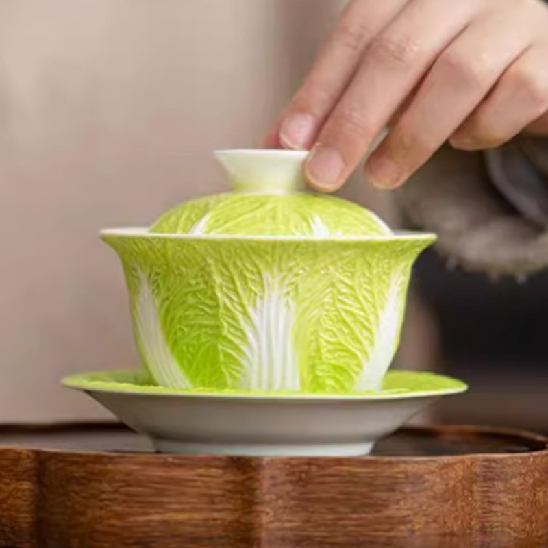 Mutton Fat Jade Porcelain Bai  - đánh giá và giá Coffee Tea Set Up