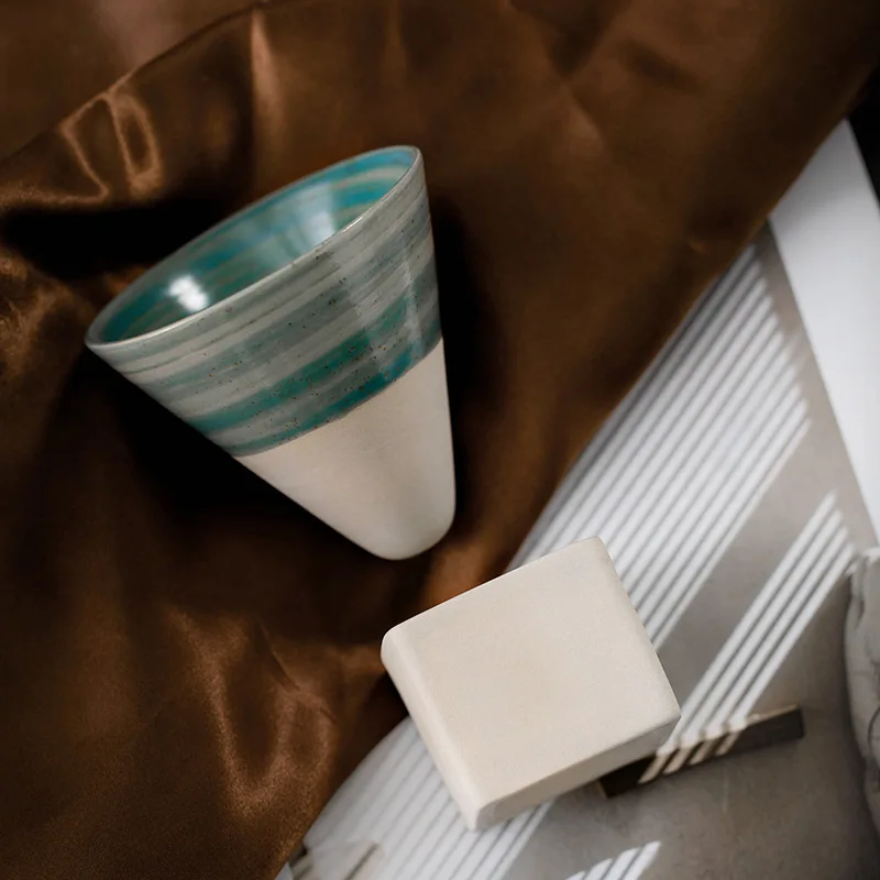 1pc Retro Japanese Triangular  - đánh giá và giá Coffee Tea Latte